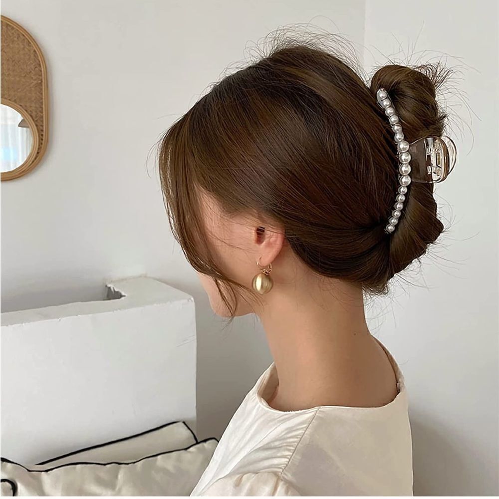 Pearl Hair Clips   - Picture 2 of 4